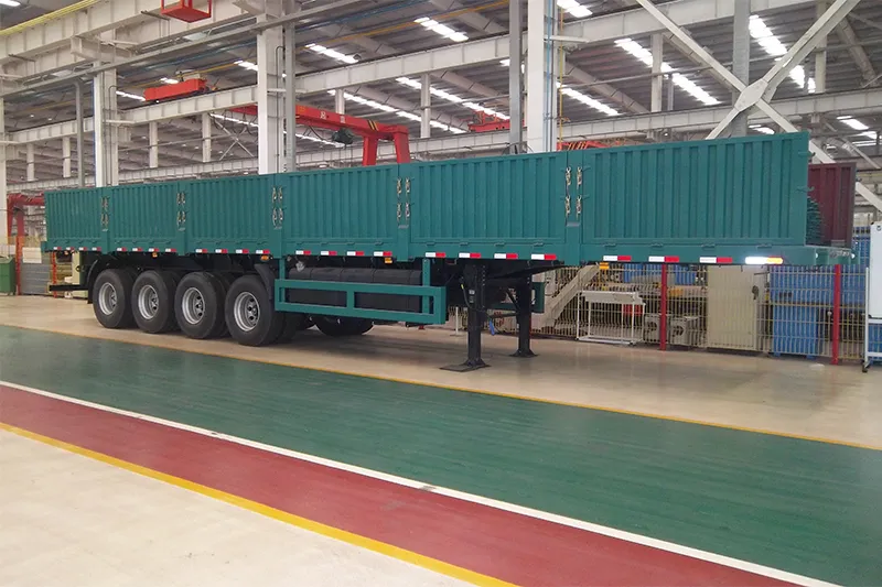 4 Axles Cargo Semi Trailer